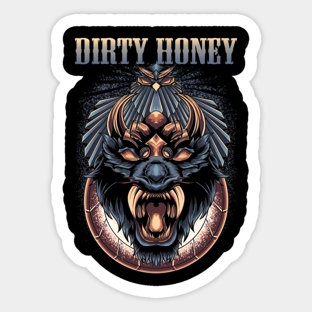 DIRTY HONEY BAND Sticker by rackoto